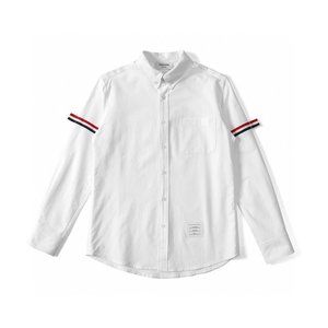 TOM BROWNE ARM DOUBLE BAND Classic Shirt